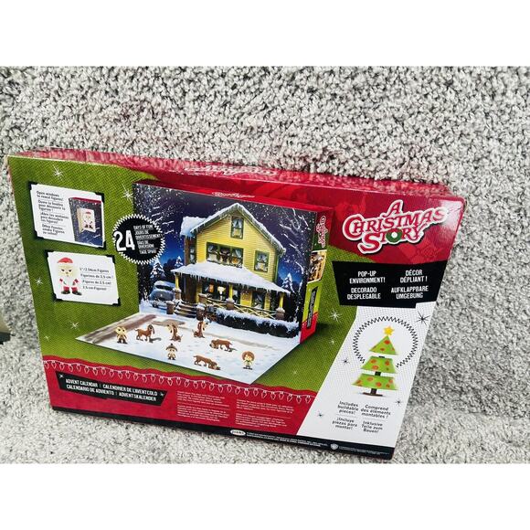 Jakks A Christmas Story 24 Day Advent Calendar Brand New Factory Sealed Box - Picture 7 of 12